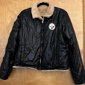 NFL Steelers Official Reversible Jacket L